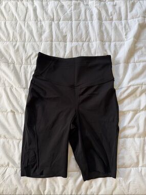 lululemon athletica Black High-Waist Kids Bike Shorts